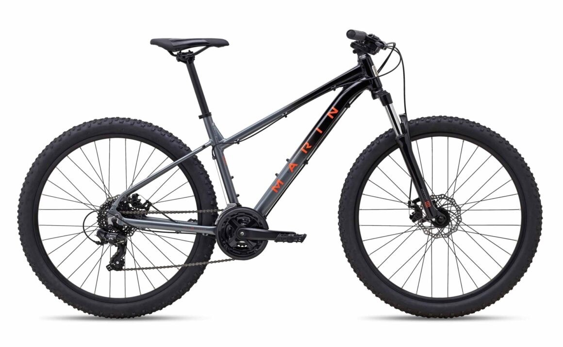 Buy the new Marin Wildcat Trail 1 2024 Black Women s Mountain Bike with free delivery Freeborn Bikes