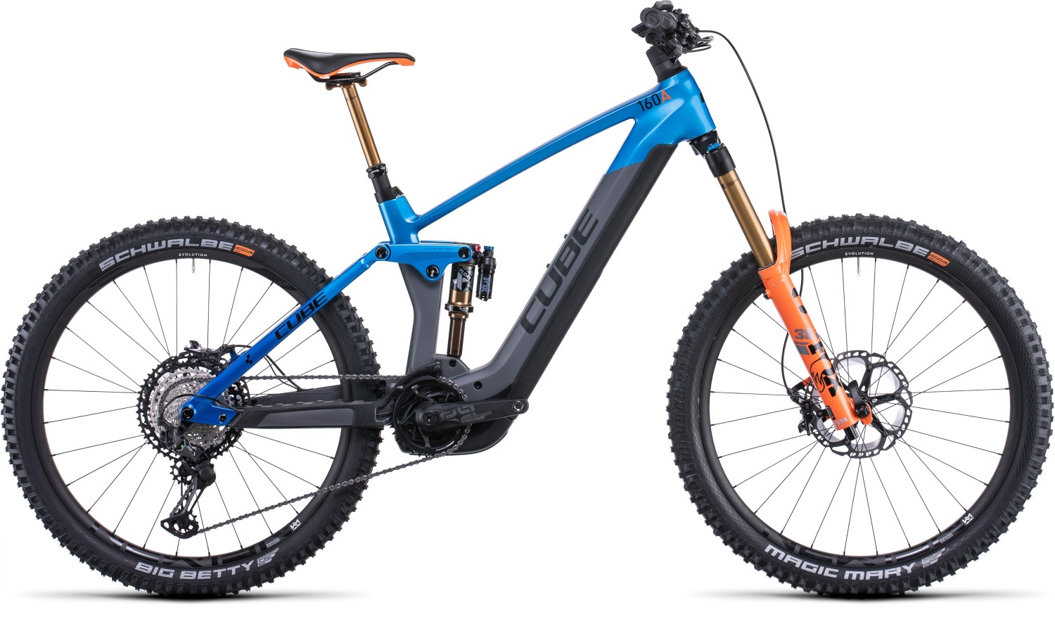 Buy the new Cube Stereo Hybrid 160 HPC Action Team 2023 eMTB with