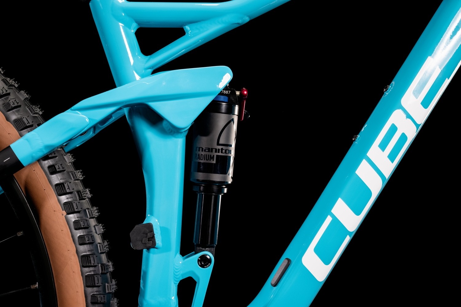Buy the new Cube Stereo 120 Pro 2022 Blue White Trail Bike with free shipping Freeborn Bikes