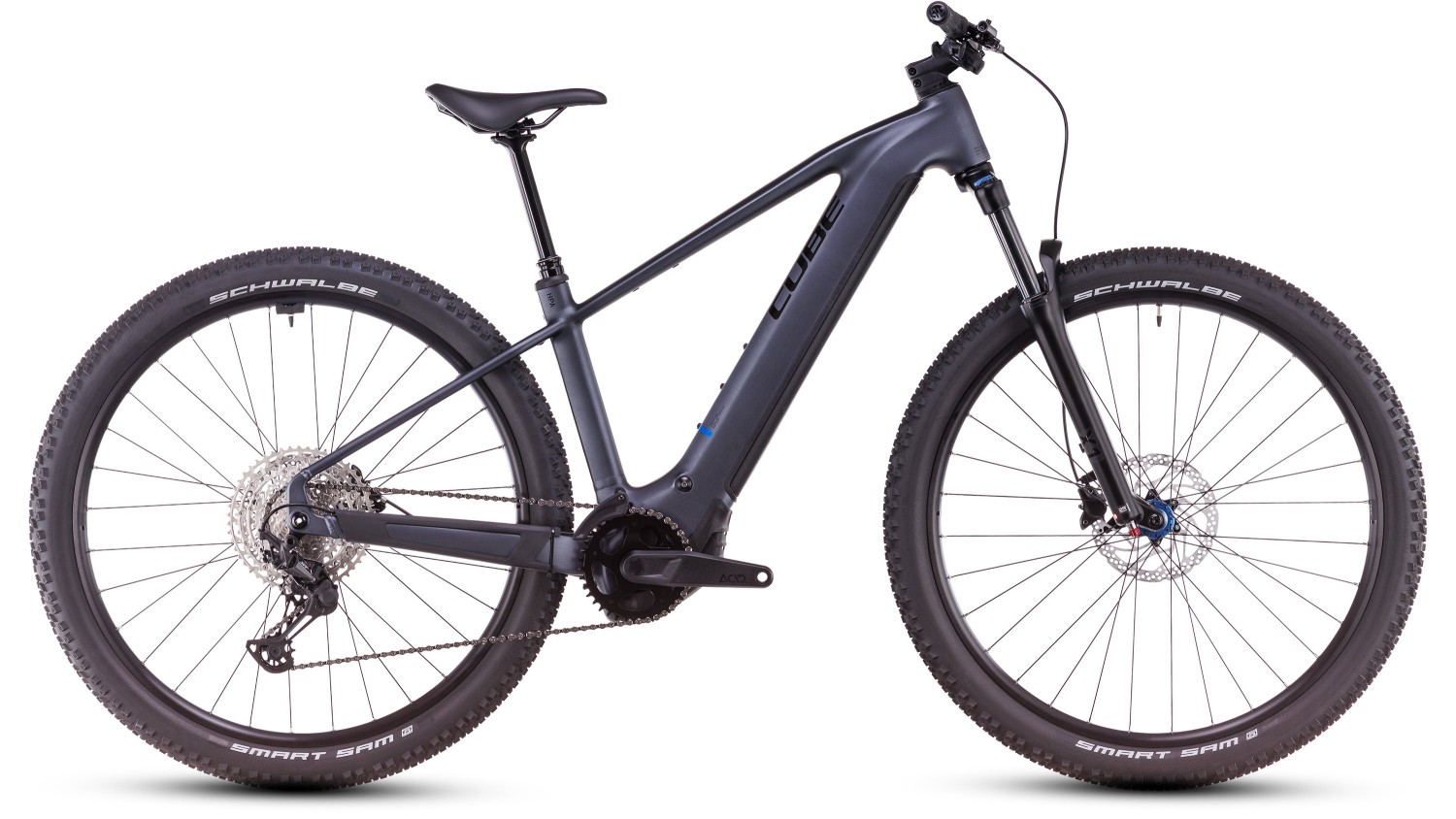 Cube Reaction Hybrid Pro 600 2025 Grey Black eMTB Freeborn Bikes