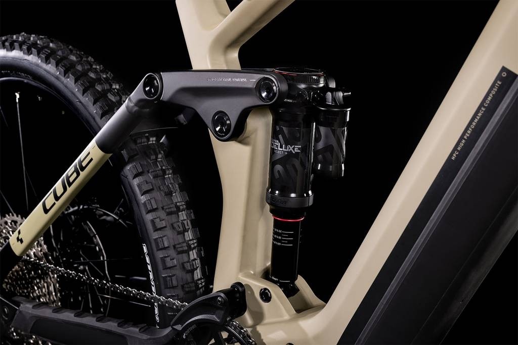 Buy the new Cube Stereo Hybrid 160 HPC SL 2022 Desert Black eMTB with free shipping Freeborn Bikes