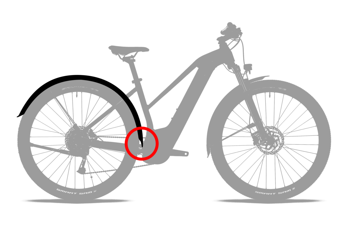 Cube Acid Mudguard Set 75 29