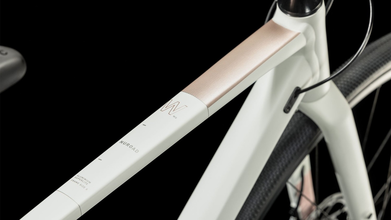 Buy the new Cube Nuroad WS 2023 Grey Rose Women s Gravel Bike with