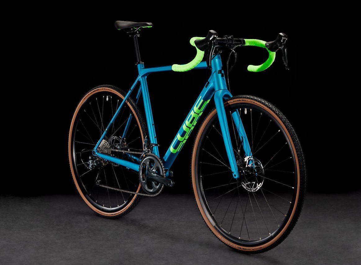 Buy the new Cube Cross Race 2023 Petrol Green Cyclocross Bike with