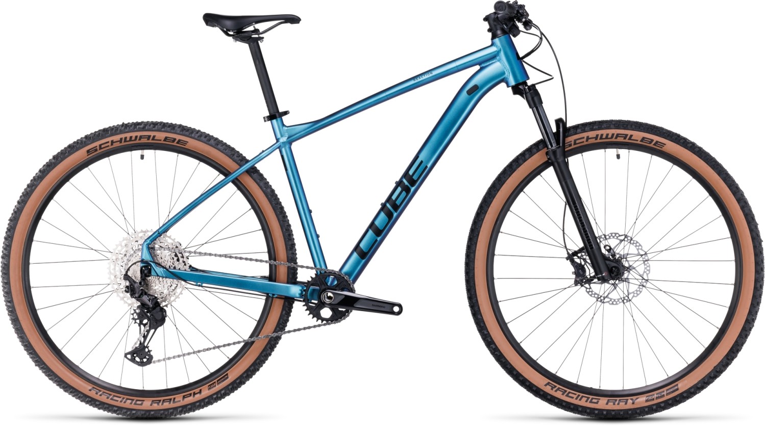 Buy the new Cube Reaction Pro 2024 Switch Black Mountain Bike with free shipping Freeborn Bikes