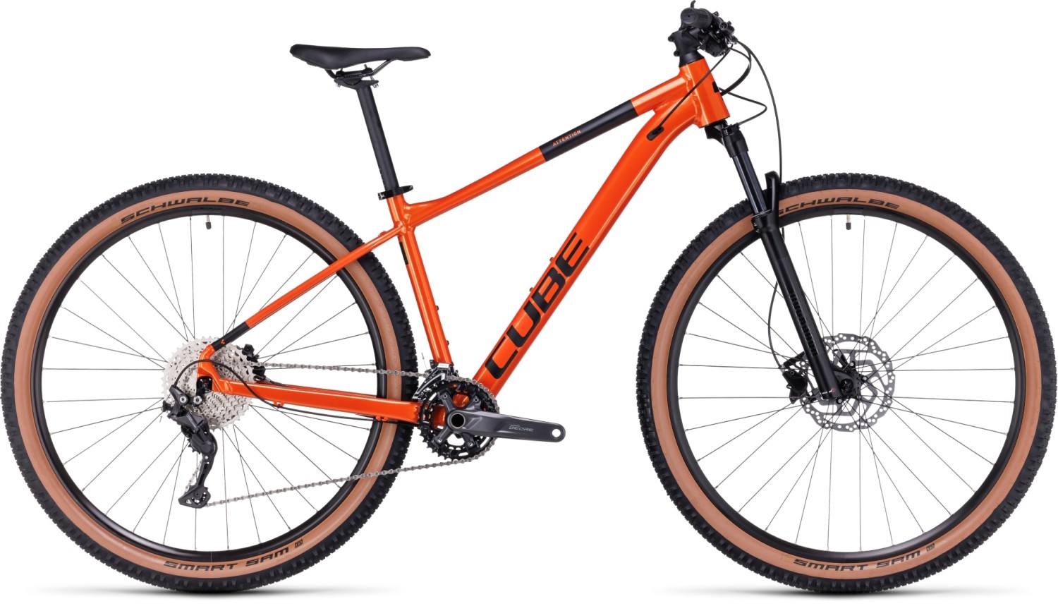 Cube Attention 2023 Orange Black Mountain Bike