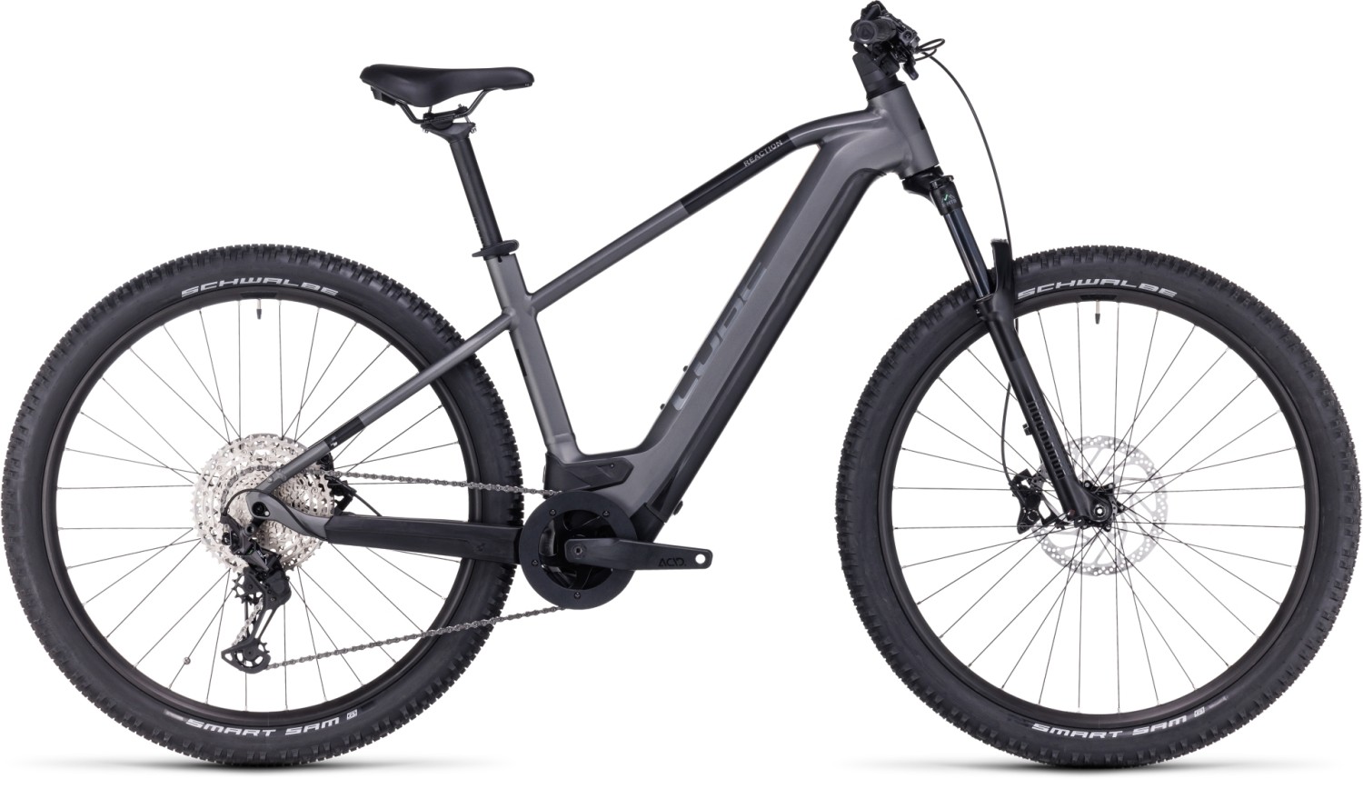 Buy the new Cube Reaction Hybrid Race 750 2023 Grey Metal eBike