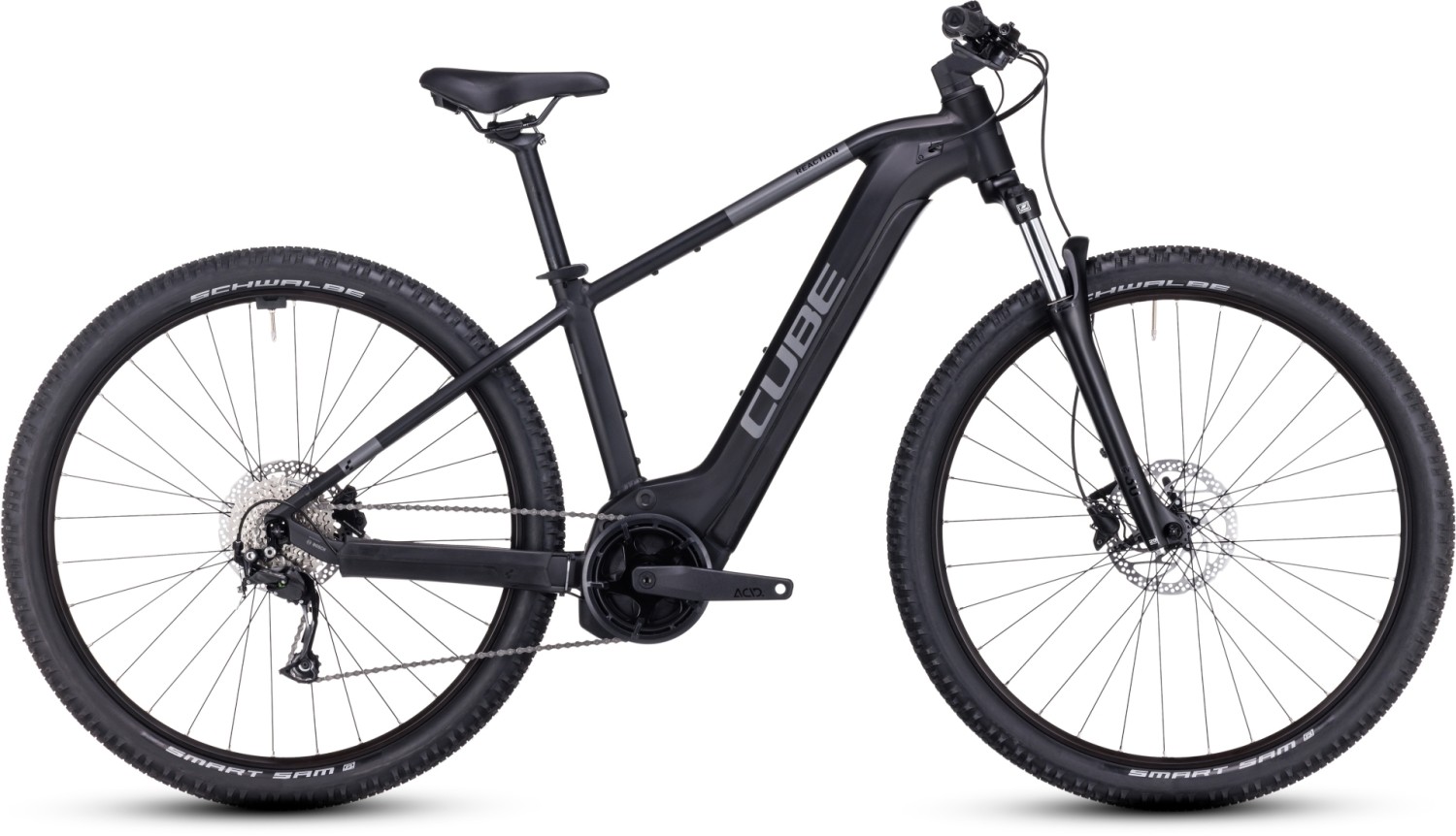 Cube Reaction Hybrid Performance 500 2024 Black Grey eMTB Freeborn Bikes
