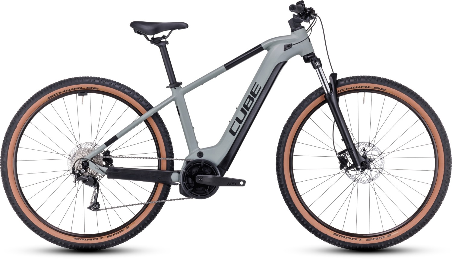 Cube Reaction Hybrid Performance 625 2023 Grey Black eMTB