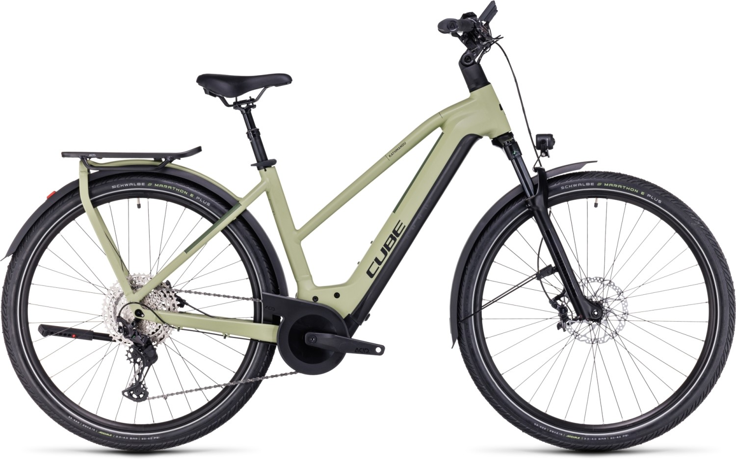 Cube Kathmandu Hybrid SLX 2024 Trapeze Green Olive eBike