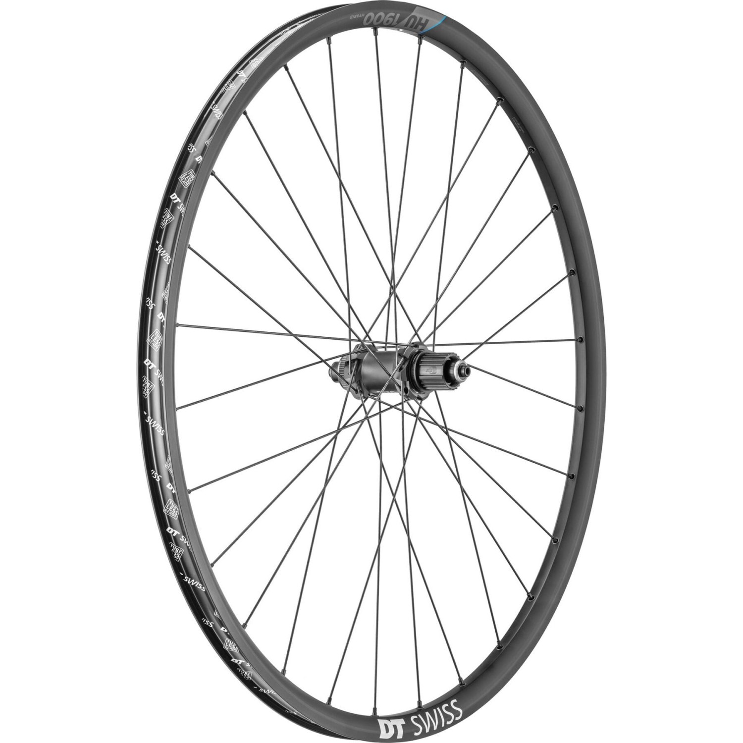DT Swiss HU 1900 700c 135 QR Rear Wheel Shimano Micro Spline Free