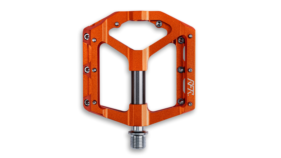Cube RFR SLT 2.0 Flat Pedals Orange/Grey