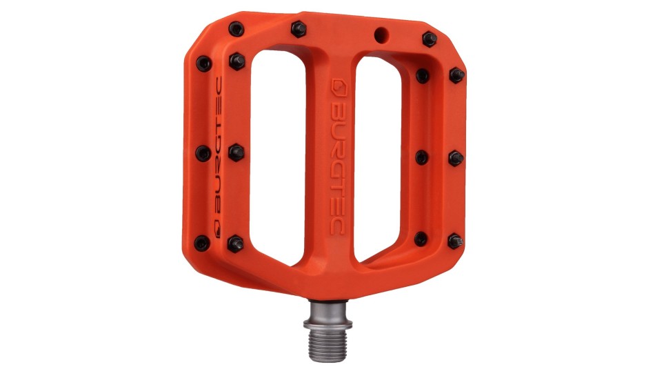 Burgtec Mk4 Composite Iron Bro Orange Pedals