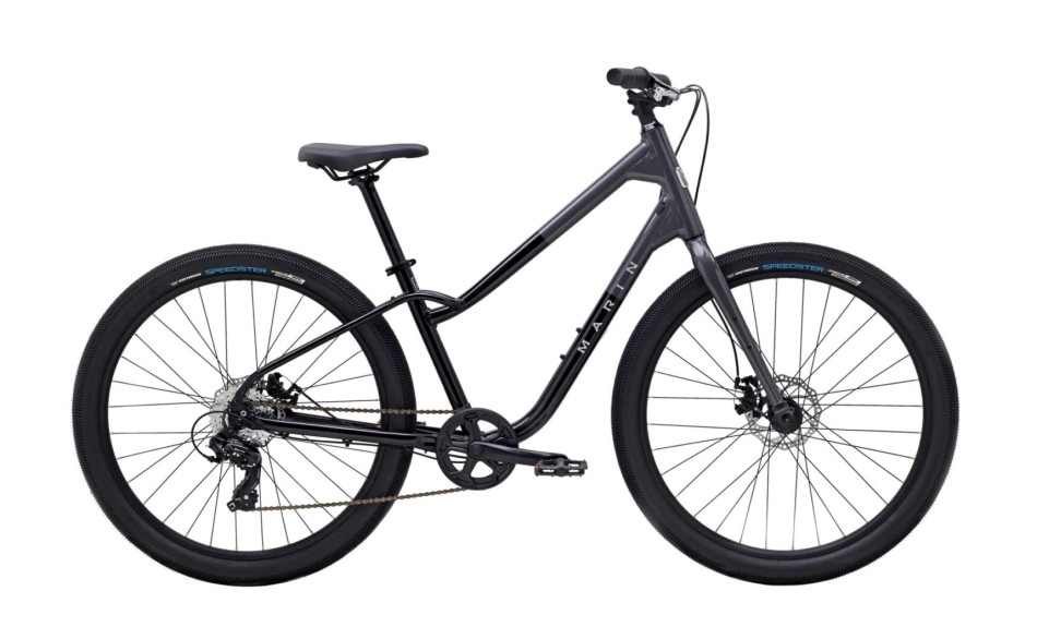 Marin Stinson 1 2024 Black/Charcoal Comfort Bike