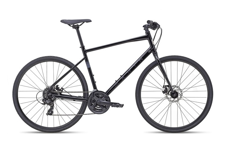 Marin Fairfax 1 2024 Black Hybrid Bike