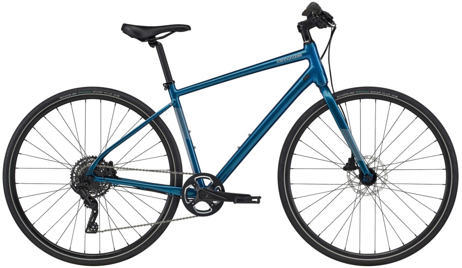 Cannondale Quick 4 2023 Teal Hybrid Bike