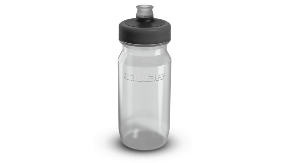 Cube Grip Bottle 500ml Transparent 