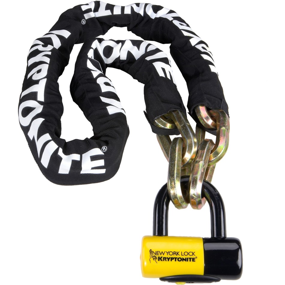 Kryptonite New York Fahgettaboudit Chain 14mm x 150cm and NY Disc Lock