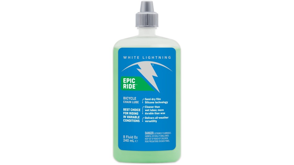 White Lightning Epic Ride Squeeze Bottle 240ml