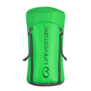 LifeVenture Ultralight Compression Sack 15 Litres Green