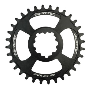 Burgtec GXP Boost 3mm Offset Thick Thin Chainring Black