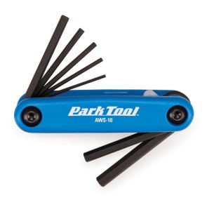 Park Tool USA AWS-10 Fold-up Hex Wrench Set