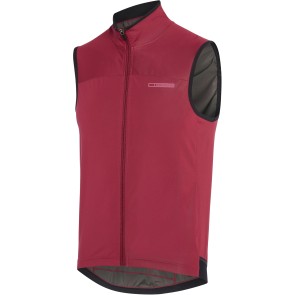 Madison RoadRace Men's Windtech Gilet Burgundy