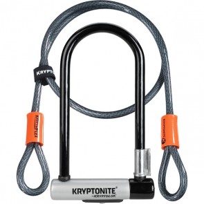 Kryptonite KryptoLok Standard U Lock / 4 Foot Cable