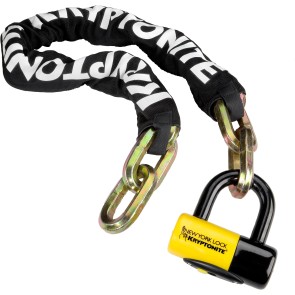 Kryptonite New York Fahgettaboudit Chain 14mm x 100cm and NY Disc Lock