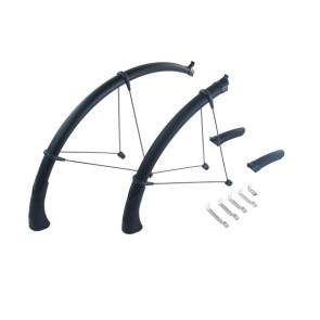 M-Part QF Quick Fit Mudguards 700 x 38mm Black