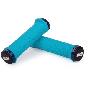 ODI Troy Lee Designs Grips 130mm Blue