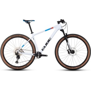 Cube Reaction C:62 Pro 2023 White/Blue/Red Cross Country Bike