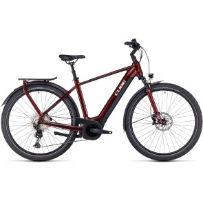Cube Touring Hybrid Exc 625 2023 Red/White eBike