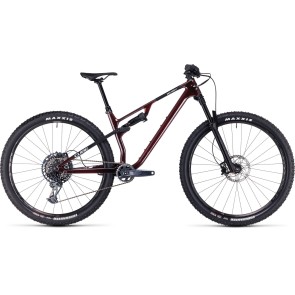 Cube AMS One11 C:68X Pro 2023 Liquid Red/Black Down Country Bike