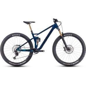 Cube Stereo One22 EX 2023 Nebula/Blue Trail Bike