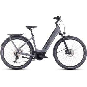 Cube Touring Hybrid Exc 625 2023 Easy Entry Grey/Metal eBike