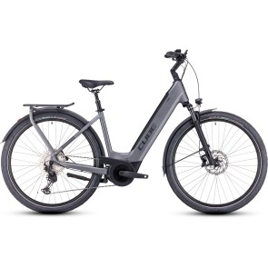 Cube Touring Hybrid Exc 625 2024 Easy Entry Grey/Metal eBike