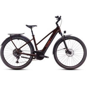 Cube Touring Hybrid Pro 625 2025 Trapeze Cinnamon/Orange eBike