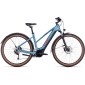 Cube Nuride Hybrid Performance 625 Allroad 2023 Trapeze Blue/Red eBike
