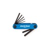 Park Tool USA AWS-10 Fold-up Hex Wrench Set