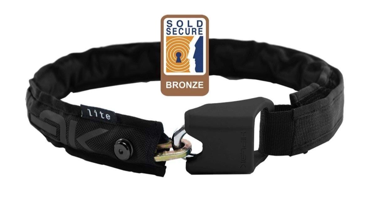 Hiplok Lite Wearable Chain Lock Black Freeborn Bikes