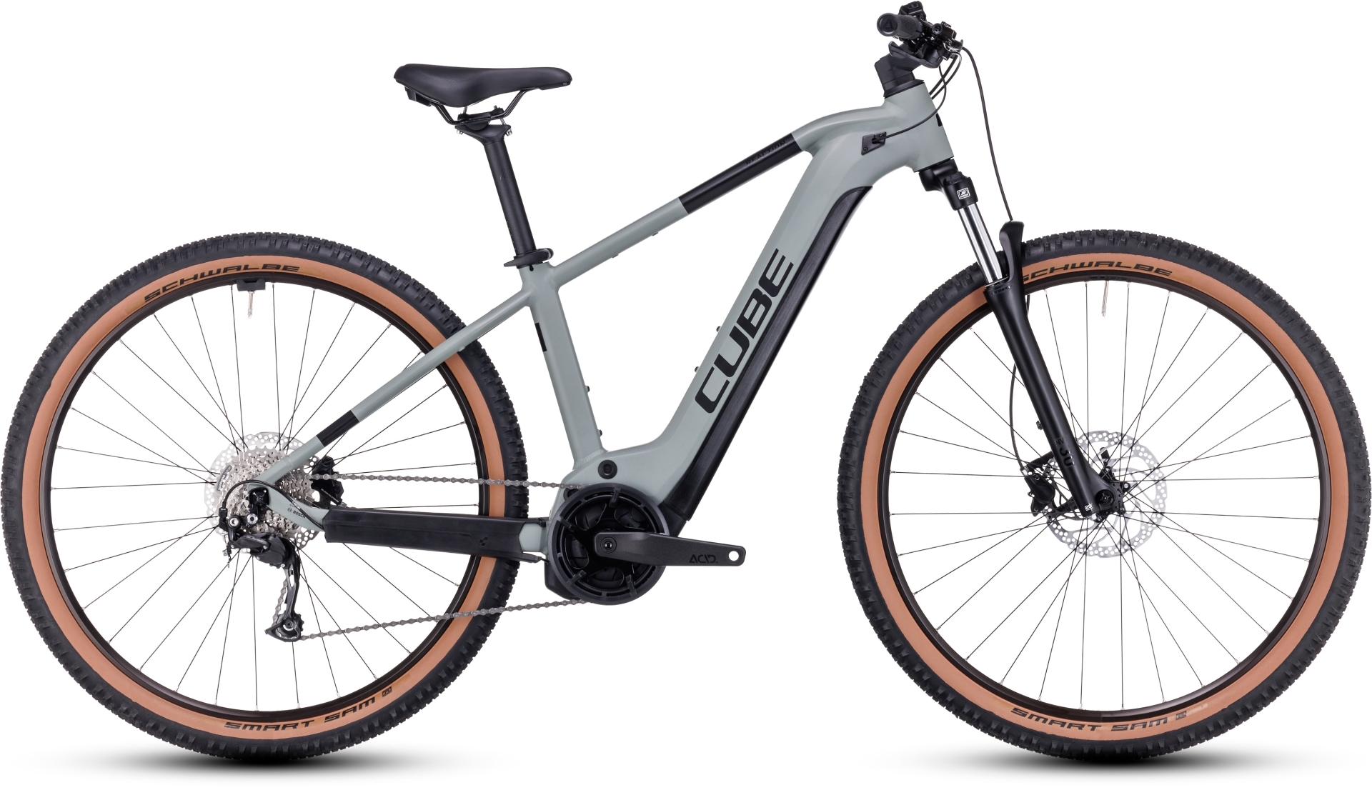 Cube Reaction Hybrid Performance 625 2023 Grey Black eMTB Freeborn Bikes